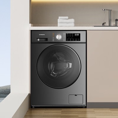 创维10公斤洗烘一体 变频电机滚筒洗衣机GF100KHC3_钛金灰图5