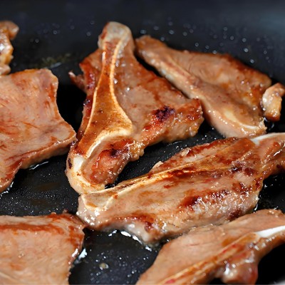 松板扇子骨800g根腌制冷冻猪排酒店特色半成品菜油炸烧烤食材商图3