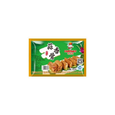 老顾客蒜香骨400g冷冻半成品猪排骨肉肋排腌制煮肉酒店商用