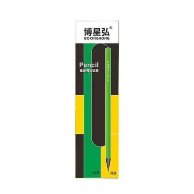 小绿杆黑木铅笔加粗芯小学生一二年级专用环保护眼2b儿童练字绘画