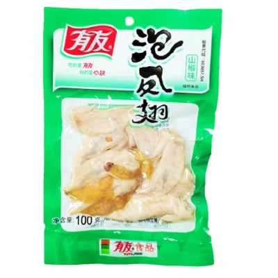 有友泡凤爪172g136g105g80g泡凤翅柠檬酸菜泡椒麻辣即食小吃批发